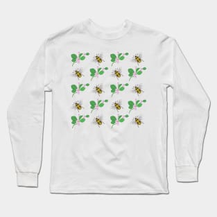 honeysuckle & bumble bee Long Sleeve T-Shirt